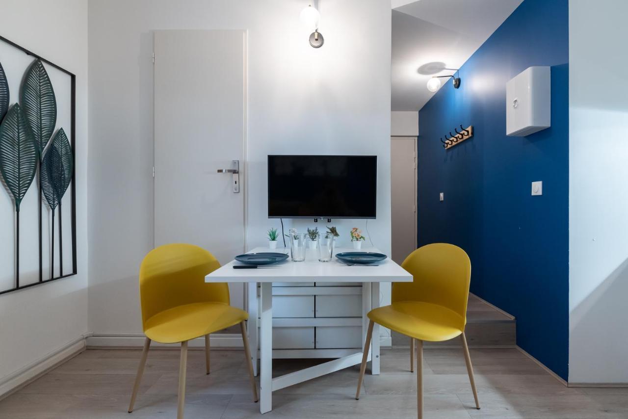 Ferienwohnung Studio Blue Confort , Proche Gare Part Dieu Villeurbanne Exterior foto