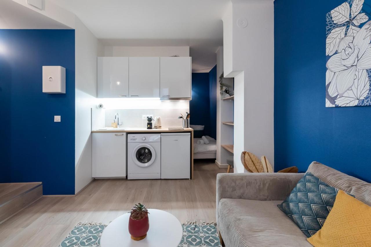Ferienwohnung Studio Blue Confort , Proche Gare Part Dieu Villeurbanne Exterior foto