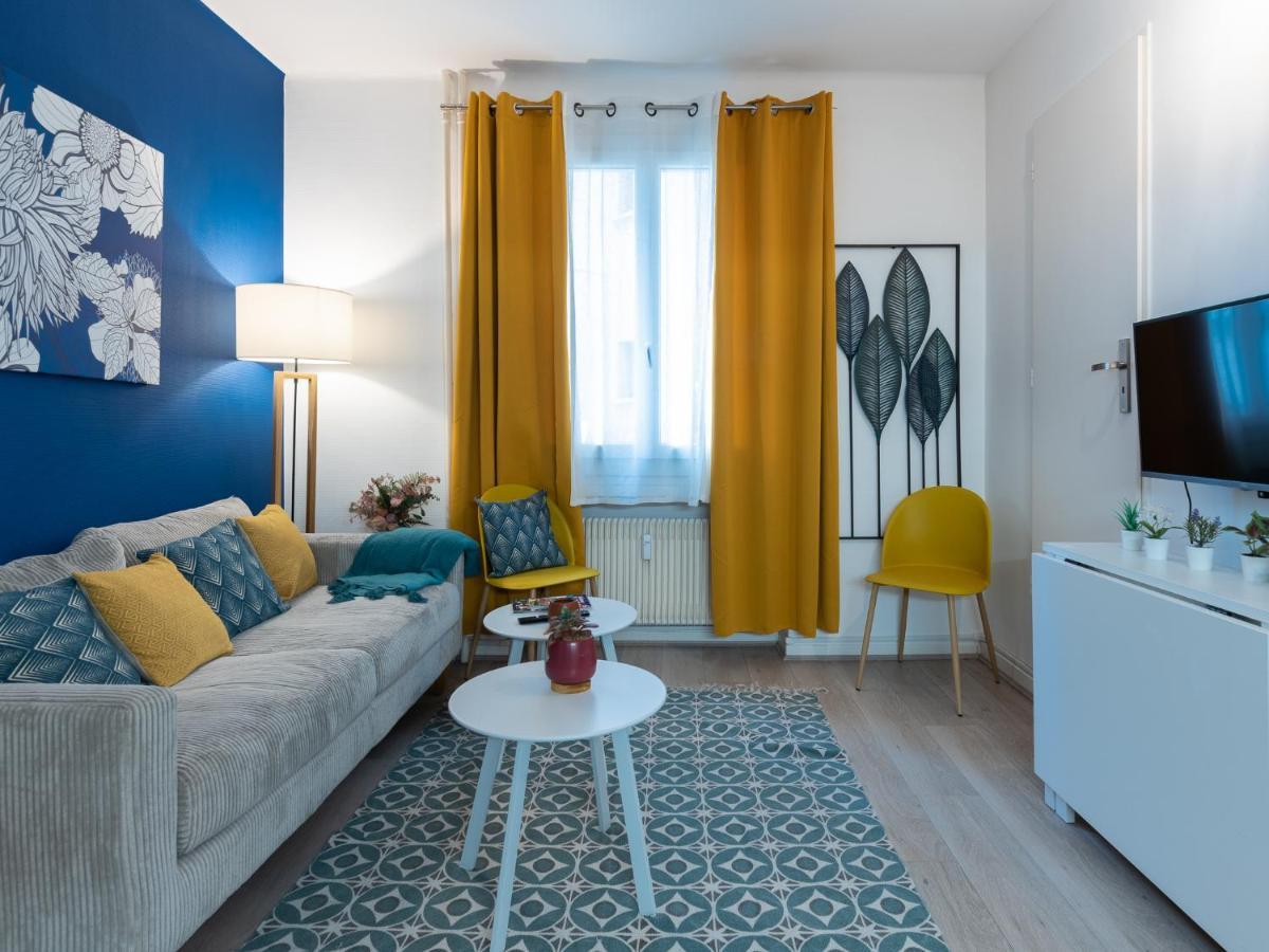 Ferienwohnung Studio Blue Confort , Proche Gare Part Dieu Villeurbanne Exterior foto